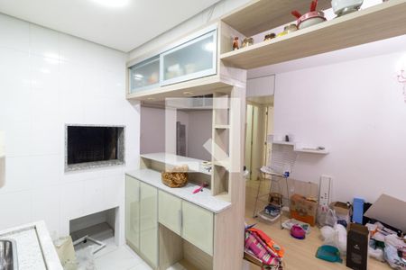 Cozinha de apartamento à venda com 1 quarto, 49m² em Azenha, Porto Alegre