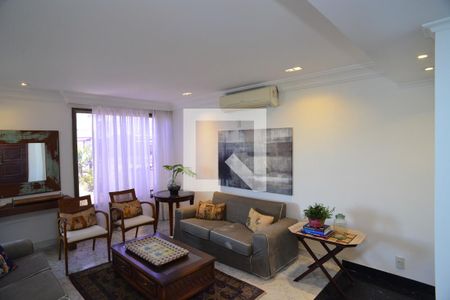 Sala de apartamento à venda com 4 quartos, 526m² em Barra da Tijuca, Rio de Janeiro