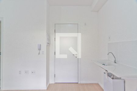 Sala e cozinha de apartamento para alugar com 2 quartos, 35m² em Vila Jaguara, São Paulo