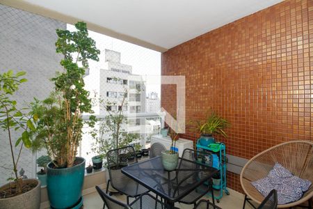 Varanda e Vista de apartamento à venda com 2 quartos, 103m² em Pinheiros, São Paulo