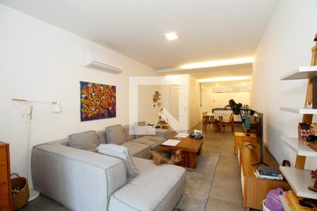 Sala de Estar e Jantar de apartamento à venda com 2 quartos, 103m² em Pinheiros, São Paulo