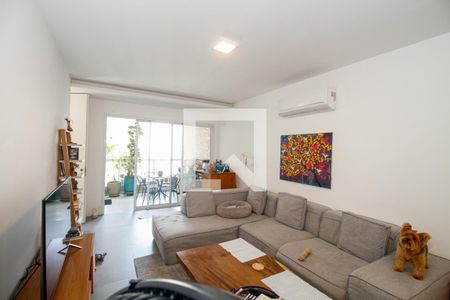 Sala de Estar e Jantar de apartamento à venda com 2 quartos, 103m² em Pinheiros, São Paulo