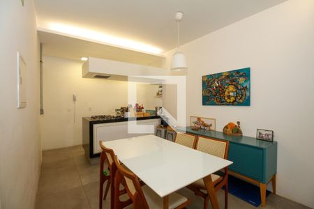 Sala de Estar e Jantar de apartamento à venda com 2 quartos, 103m² em Pinheiros, São Paulo
