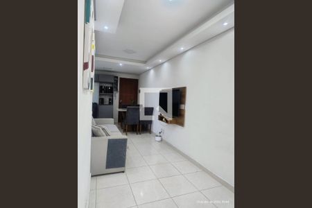 Sala de apartamento para alugar com 2 quartos, 55m² em Parque Novo Oratório, Santo André