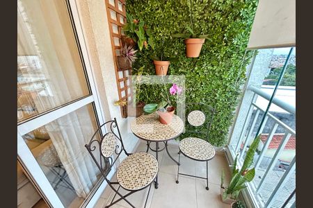 Varanda da Sala de apartamento para alugar com 2 quartos, 58m² em Vila Sao Paulo, Guarulhos