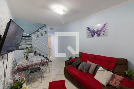 Sala de casa de condomínio à venda com 2 quartos, 70m² em Burgo Paulista, São Paulo