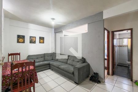 Sala de apartamento para alugar com 1 quarto, 50m² em Cidade Ocian, Praia Grande