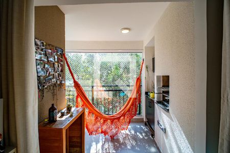 Varanda de apartamento à venda com 2 quartos, 60m² em Vila Gomes, São Paulo