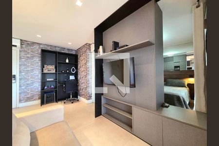 Sala de apartamento para alugar com 1 quarto, 62m² em Vila Nova Conceição, São Paulo