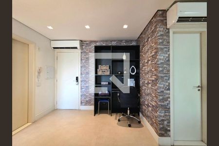Sala de apartamento para alugar com 1 quarto, 62m² em Vila Nova Conceição, São Paulo