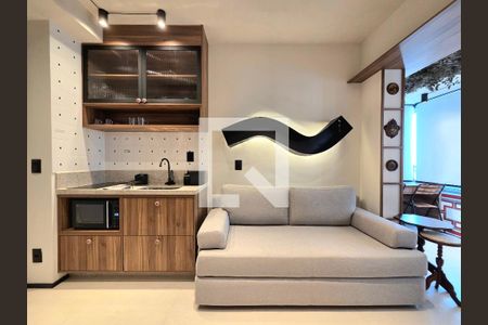 Sala de apartamento para alugar com 1 quarto, 30m² em Vila Nova Conceição, São Paulo