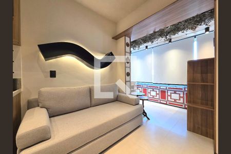 Sala de apartamento para alugar com 1 quarto, 30m² em Vila Nova Conceição, São Paulo