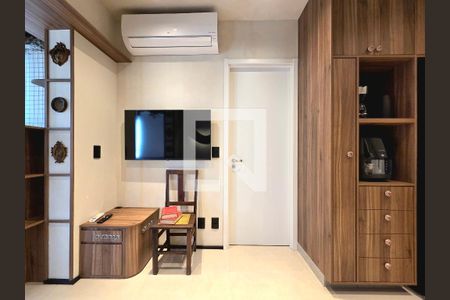 Sala de apartamento para alugar com 1 quarto, 30m² em Vila Nova Conceição, São Paulo