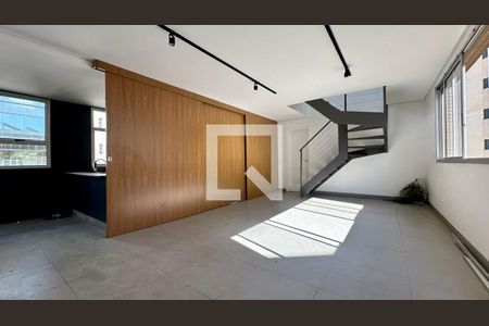 Sala  de apartamento à venda com 3 quartos, 200m² em Carmo, Belo Horizonte