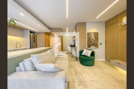 Sala de apartamento à venda com 2 quartos, 78m² em Centro, Osasco