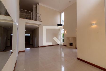 SALA DE  ESTAR de casa de condomínio à venda com 5 quartos, 560m² em Alphaville Dom Pedro, Campinas