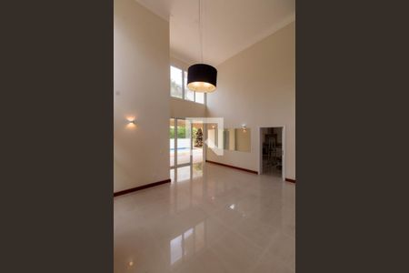 SALA DE  ESTAR de casa de condomínio à venda com 5 quartos, 560m² em Alphaville Dom Pedro, Campinas