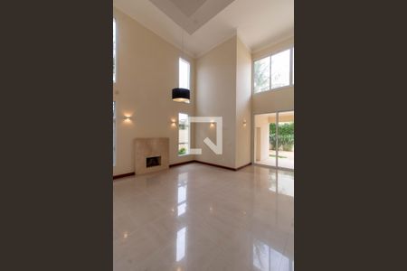 SALA DE  ESTAR de casa de condomínio à venda com 5 quartos, 560m² em Alphaville Dom Pedro, Campinas