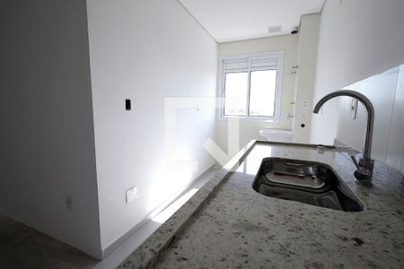 Cozinha de apartamento à venda com 2 quartos, 54m² em Vila Pires, Santo André