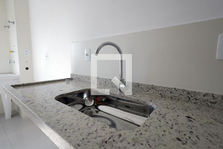 Cozinha de apartamento à venda com 2 quartos, 54m² em Vila Pires, Santo André