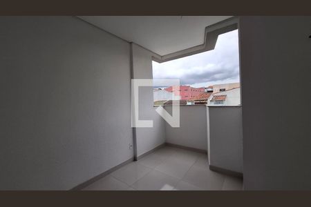 Varanda da Sala de apartamento para alugar com 2 quartos, 54m² em Vila Pires, Santo André