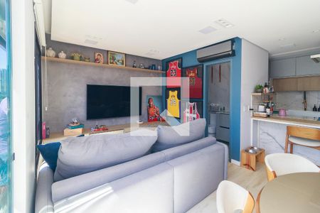 Sala de apartamento para alugar com 1 quarto, 70m² em Jardim Hipico, São Paulo