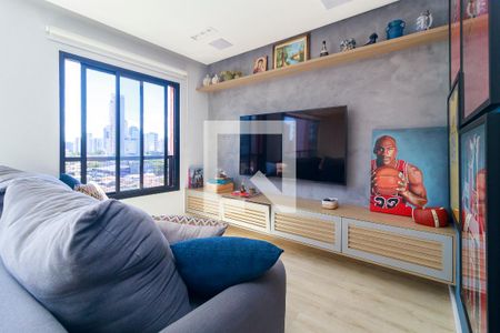 Sala de apartamento para alugar com 1 quarto, 70m² em Jardim Hipico, São Paulo
