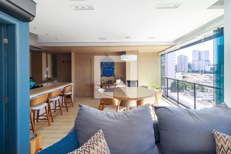 Sala de apartamento para alugar com 1 quarto, 70m² em Jardim Hipico, São Paulo