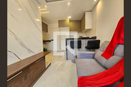 Sala de apartamento para alugar com 2 quartos, 45m² em Jardim Casablanca, São Paulo