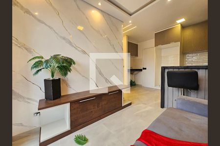 Sala de apartamento para alugar com 2 quartos, 45m² em Jardim Casablanca, São Paulo