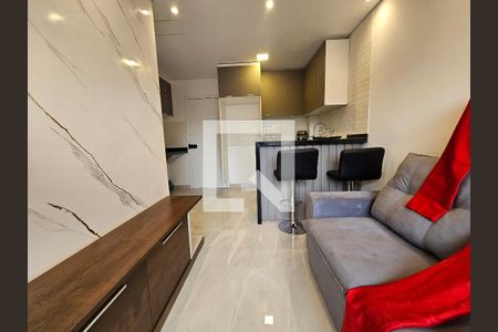 Sala de apartamento para alugar com 2 quartos, 45m² em Jardim Casablanca, São Paulo
