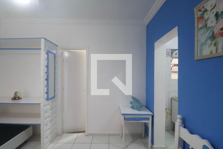 Sala de apartamento para alugar com 1 quarto, 15m² em Jardim Guaiuba, Guarujá