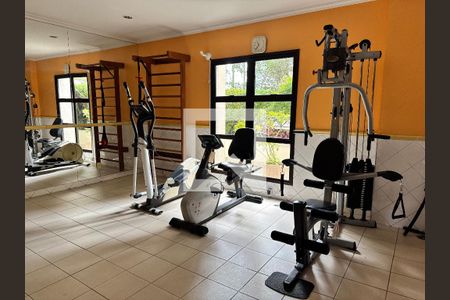 Academia  de apartamento à venda com 3 quartos, 132m² em Parque Bairro Morumbi, São Paulo