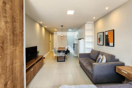 Sala  de kitnet/studio para alugar com 1 quarto, 31m² em Santo Cristo, Rio de Janeiro