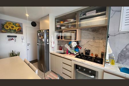 Sala/cozinha de apartamento à venda com 3 quartos, 81m² em Santo Amaro, São Paulo