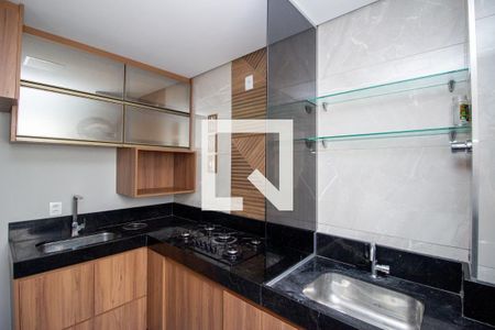 Cozinha de apartamento para alugar com 2 quartos, 50m² em Chacaras Reunidas Santa Terezinha, Contagem