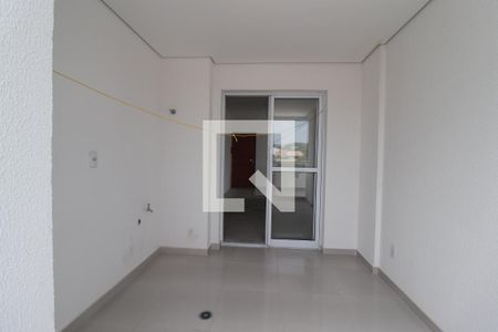 Varanda da Sala de apartamento à venda com 2 quartos, 54m² em Vila Pires, Santo André