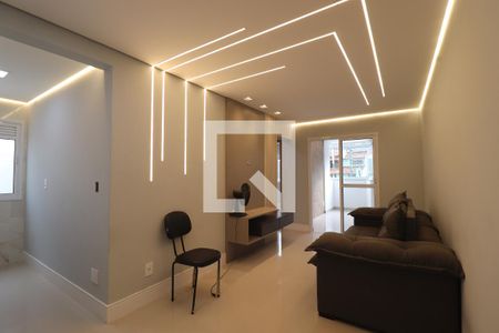 Sala de apartamento à venda com 2 quartos, 54m² em Vila Pires, Santo André