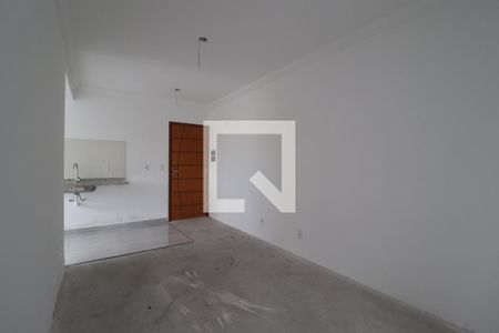 Sala de apartamento à venda com 2 quartos, 54m² em Vila Pires, Santo André
