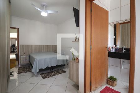 Quarto 1 suíte de casa à venda com 3 quartos, 142m² em Vila Pires, Santo André