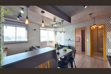 Sala/Cozinha de apartamento para alugar com 1 quarto, 34m² em Vila Leopoldina, São Paulo