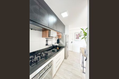 Sala/Cozinha de apartamento para alugar com 2 quartos, 62m² em Barra Funda, São Paulo