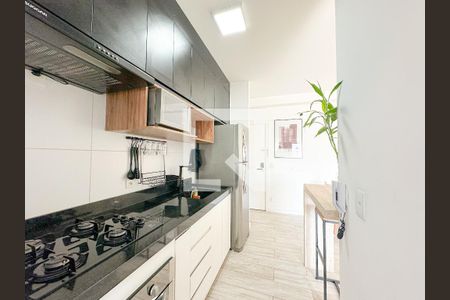 Sala/Cozinha de apartamento para alugar com 2 quartos, 62m² em Barra Funda, São Paulo