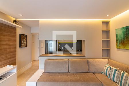Sala de apartamento à venda com 2 quartos, 80m² em Vila Nova Conceição, São Paulo