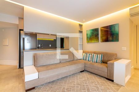 Sala de apartamento à venda com 2 quartos, 80m² em Vila Nova Conceição, São Paulo