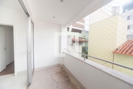 Varanda da Sala de apartamento à venda com 3 quartos, 101m² em Luxemburgo, Belo Horizonte