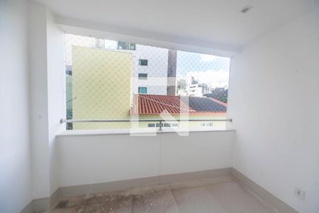 Varanda da Sala de apartamento à venda com 3 quartos, 101m² em Luxemburgo, Belo Horizonte
