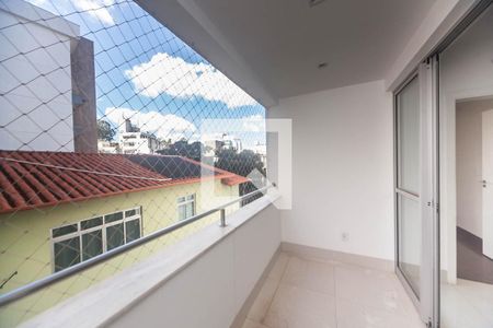 Varanda da Sala de apartamento à venda com 3 quartos, 101m² em Luxemburgo, Belo Horizonte