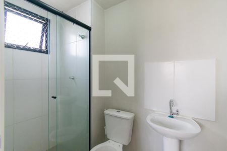 Banheiro da Suíte de apartamento para alugar com 1 quarto, 24m² em Sé, São Paulo