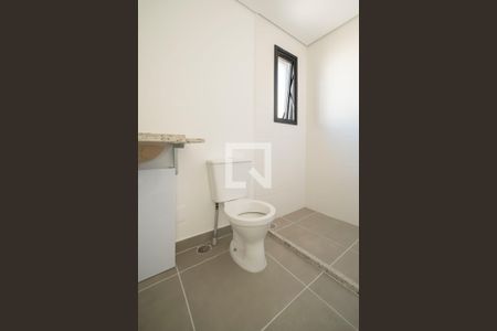 Banheiro de kitnet/studio para alugar com 1 quarto, 28m² em Vila Clementino, São Paulo